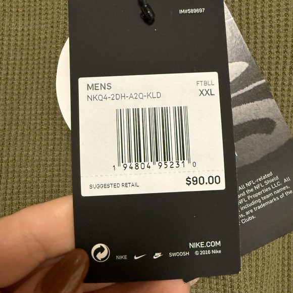 New Nike NFL Onfield Apparel Size XXL - Picture 7 of 10